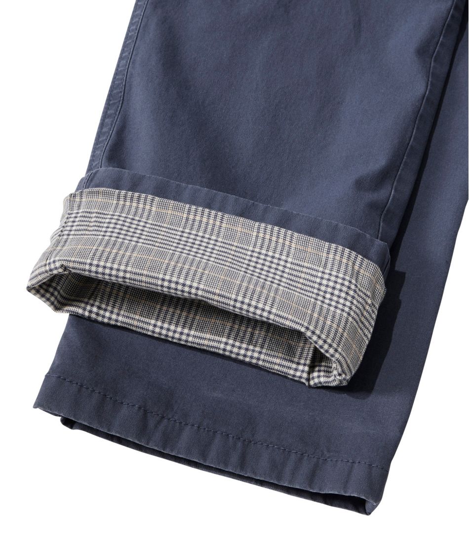 L.L.Bean Women's 207 Vintage Cotton Canvas Pants, Mid-Rise Straight-Leg Cargo Lined NEW|CLOTHING|SALE