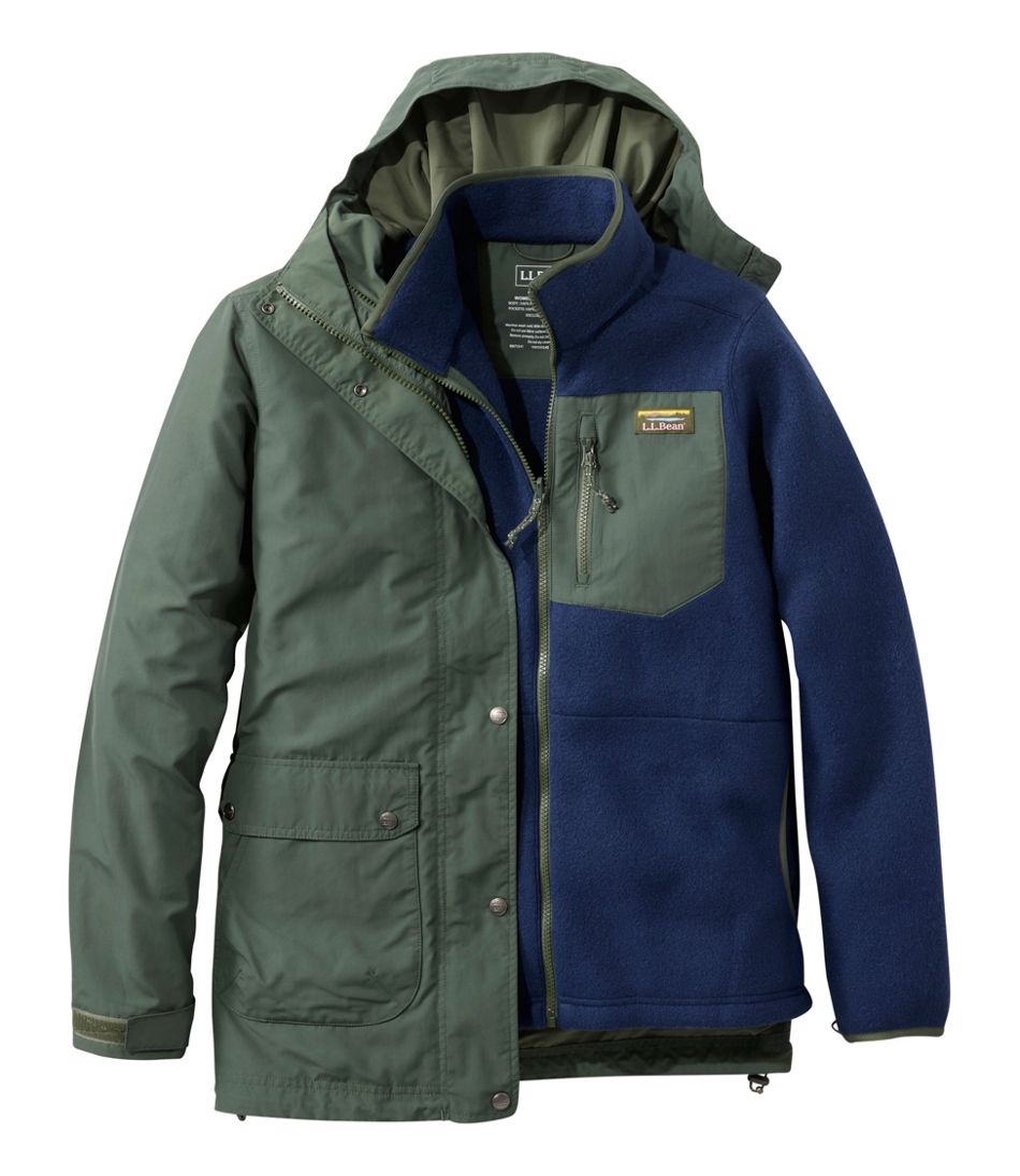 L.L.Bean Women's Mountain Classic 3-in-1 Jacket NEW|OUTERWEAR