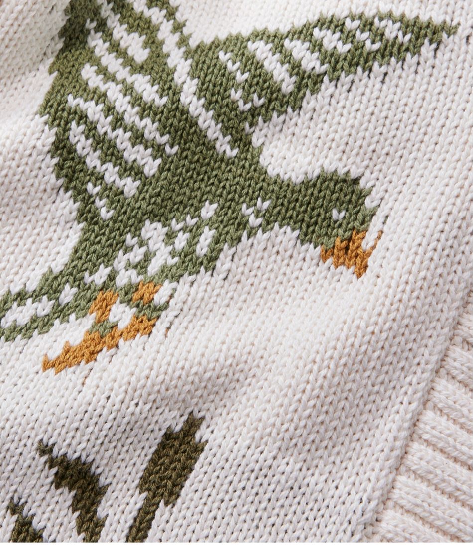 L.L.Bean Women's Signature Original Cotton Sweater, Shawl Cardigan Novelty NEW|CLOTHING