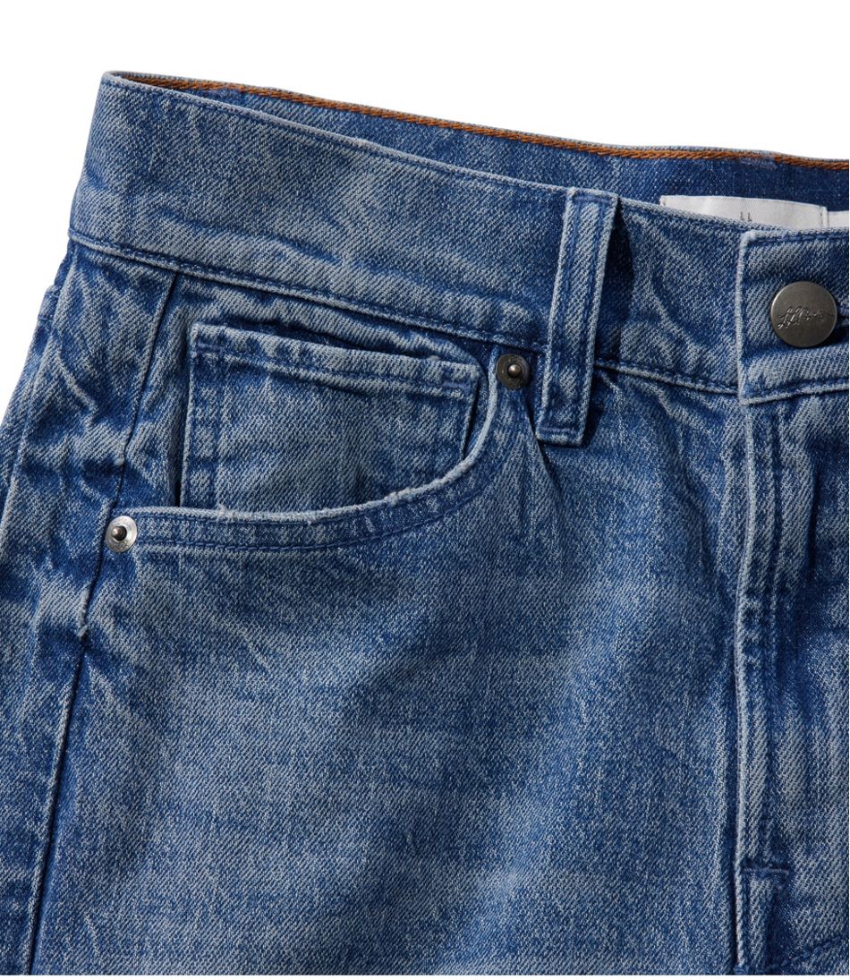 L.L.Bean Women's Signature 1912 Premium Jeans, High-Rise Barrel Ankle NEW|CLOTHING