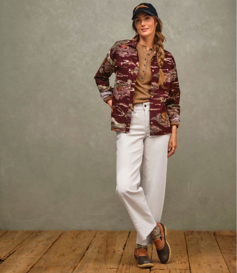 L.L.Bean Women's Signature 1912 Premium Jeans, High-Rise Barrel Ankle NEW|CLOTHING