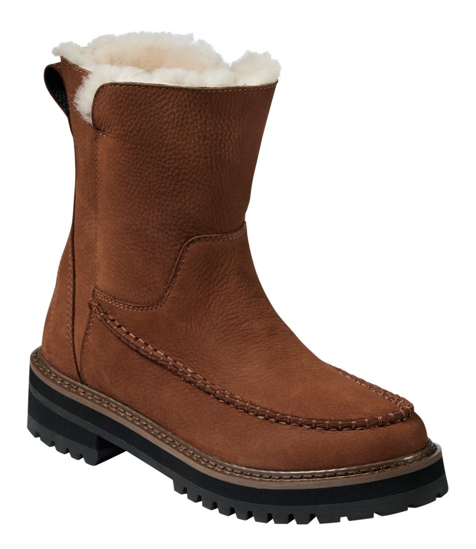 L.L.Bean Women's Camden Hill Moto Boots NEW|FOOTWEAR