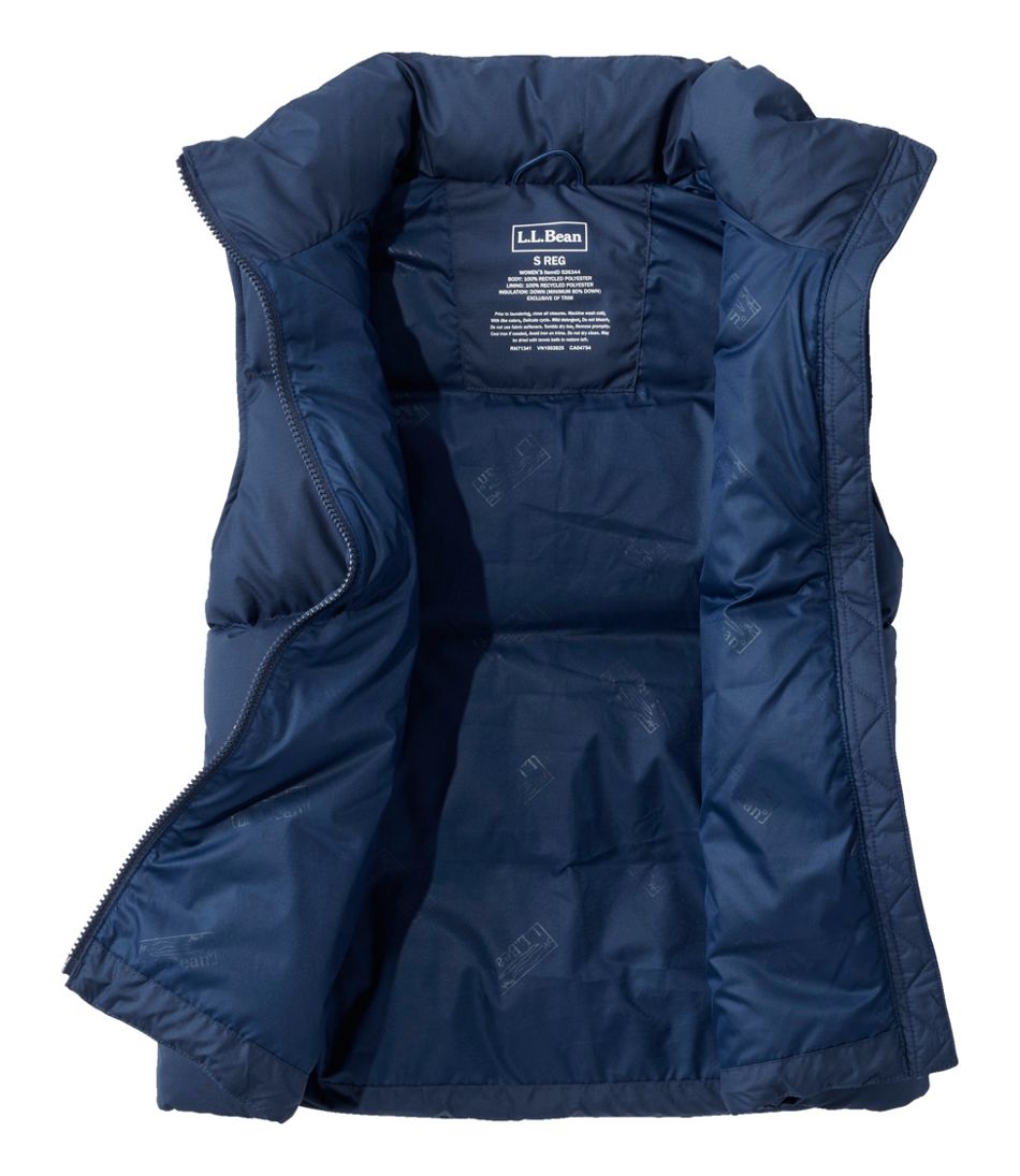 L.L.Bean Women's Mountain Classic Down Vest, Cropped NEW|OUTERWEAR