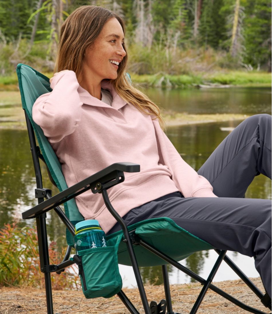L.L.Bean Women's Bean's Cozy Splitneck Pullover Sweatshirt NEW|CLOTHING