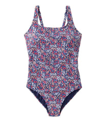L.L.Bean Women's Coastal Essential Scoop Tanksuit, Print NEW|CLOTHING