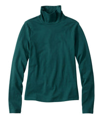 L.L.Bean Women's Signature Lightweight Cotton Turtleneck NEW|CLOTHING|SALE