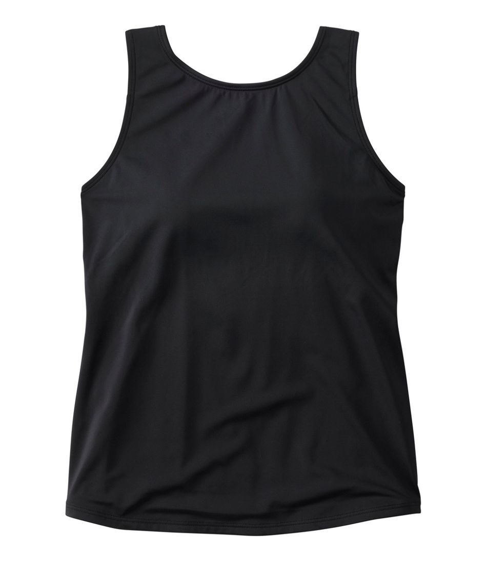 L.L.Bean Women's BeanSport Highneck Tankini Top NEW|CLOTHING