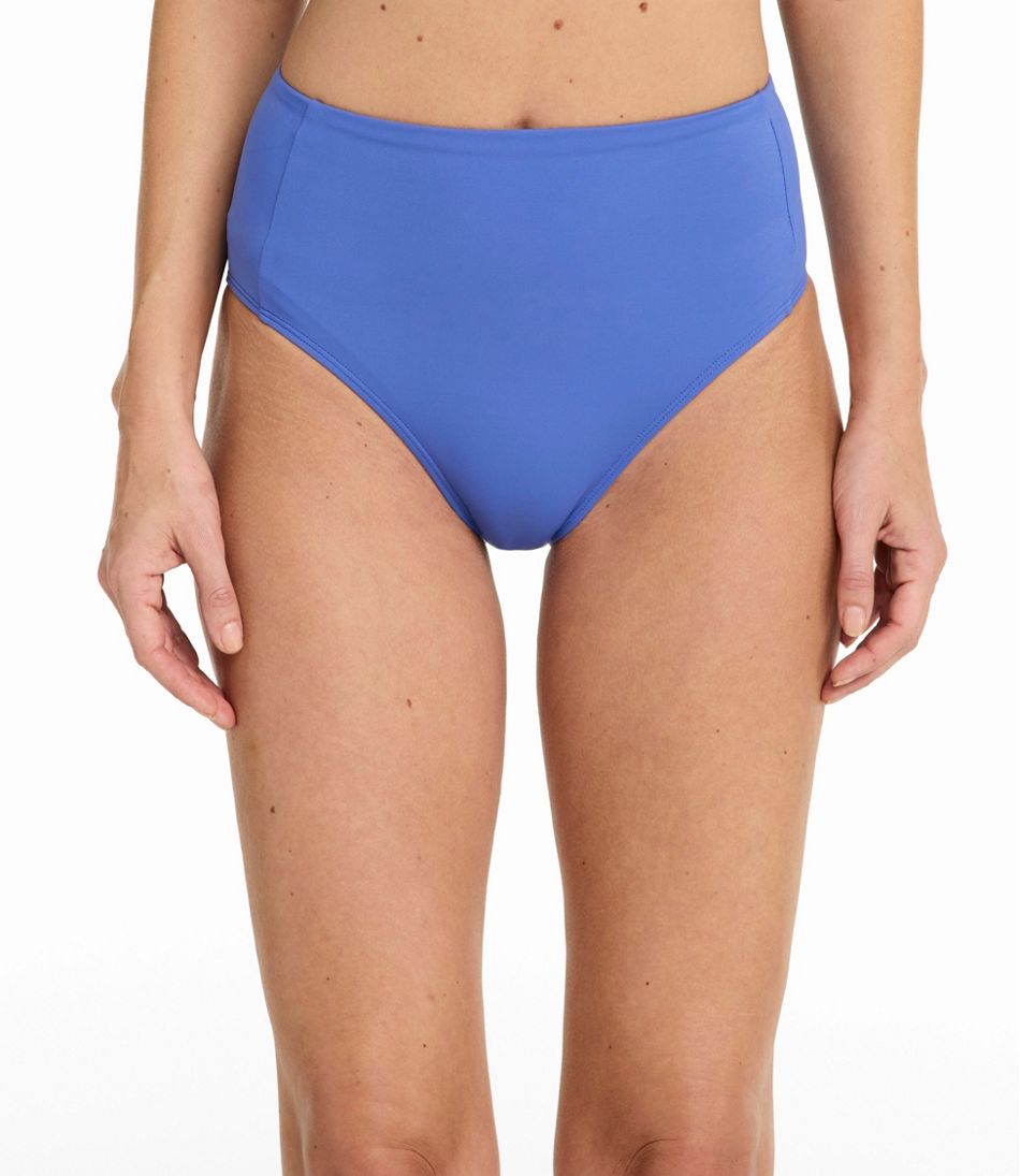 L.L.Bean Coastal Essential Swimwear, High-Rise Brief NEW|CLOTHING