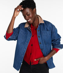L.L.Bean Women's Signature Denim Shirt Jac NEW|CLOTHING