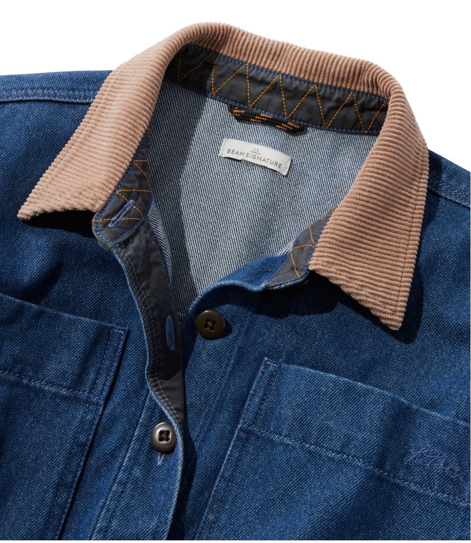 L.L.Bean Women's Signature Denim Shirt Jac NEW|CLOTHING