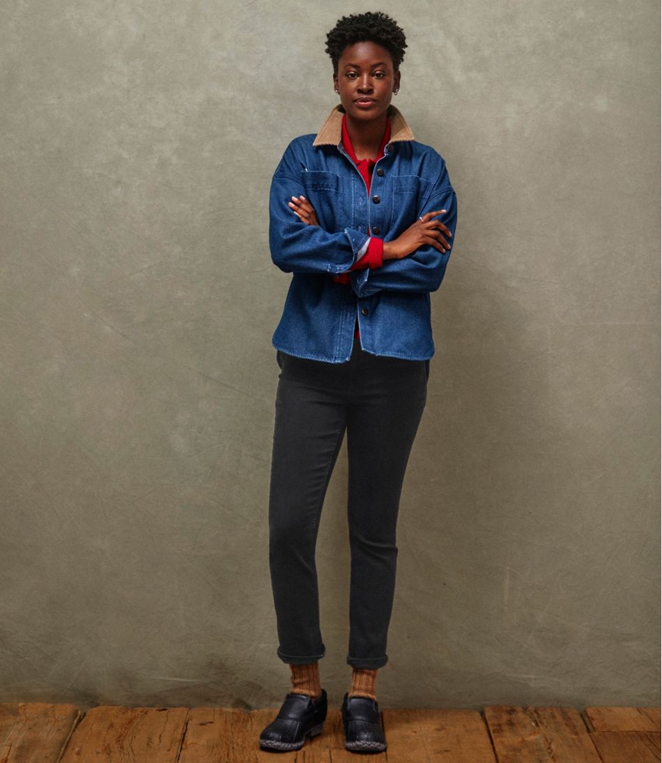 L.L.Bean Women's Signature Denim Shirt Jac NEW|CLOTHING