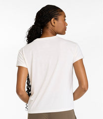 L.L.Bean Women's Mountainside Crewneck Tee, Short-Sleeve NEW|CLOTHING