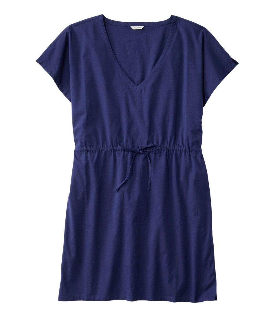 L.L.Bean Women's Coastal Cotton Cover-Up Caftan NEW|CLOTHING