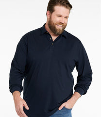 L.L.Bean Men's Carefree Unshrinkable Polo, Long-Sleeve, Without Pocket NEW|CLOTHING