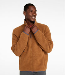 L.L.Bean Men's All Season Wool Fleece Full-Zip Sweater NEW|CLOTHING|OUTERWEAR|SALE