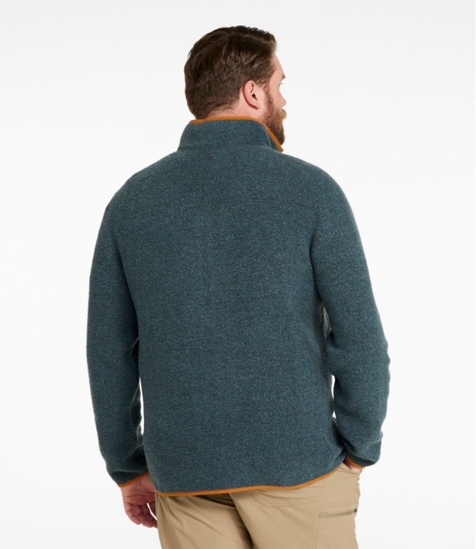 L.L.Bean Men's All Season Wool Fleece Full-Zip Sweater NEW|CLOTHING|OUTERWEAR|SALE