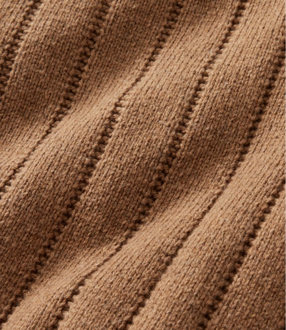 L.L.Bean Men's Riverton Wool/Cotton Sweater, Mockneck NEW|CLOTHING