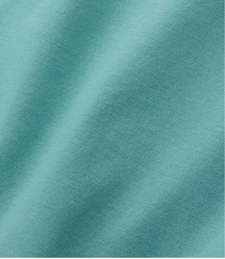 L.L.Bean Men's Comfort Stretch Performance® Pima Tee, Short-Sleeve Without Pocket NEW|CLOTHING|SALE
