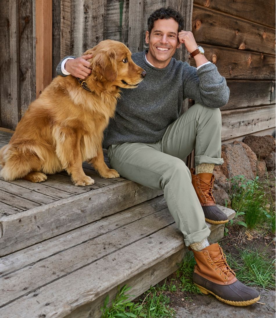 L.L.Bean Men's Bean's Classic Ragg Wool Sweater, Rollneck NEW|CLOTHING