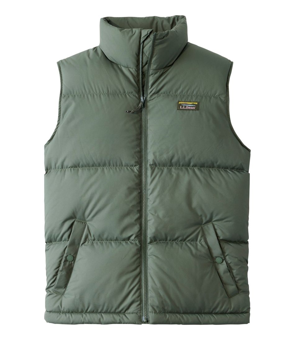 L.L.Bean Men's Mountain Classic Down Vest NEW|OUTERWEAR