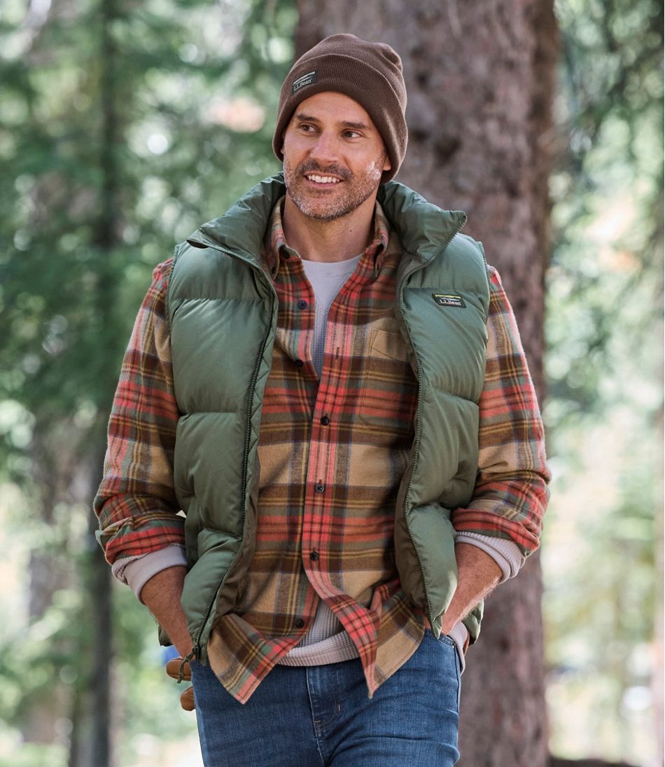 L.L.Bean Men's Mountain Classic Down Vest NEW|OUTERWEAR