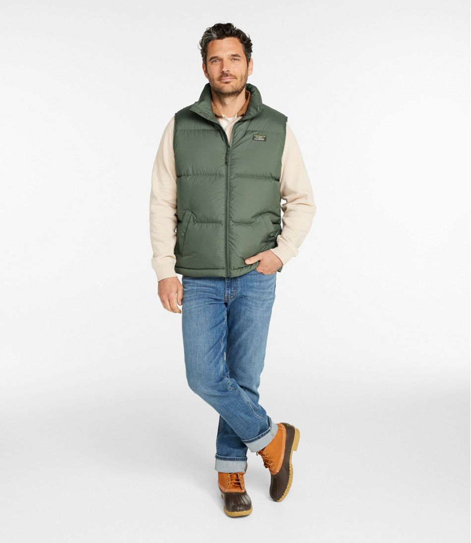 L.L.Bean Men's Mountain Classic Down Vest NEW|OUTERWEAR