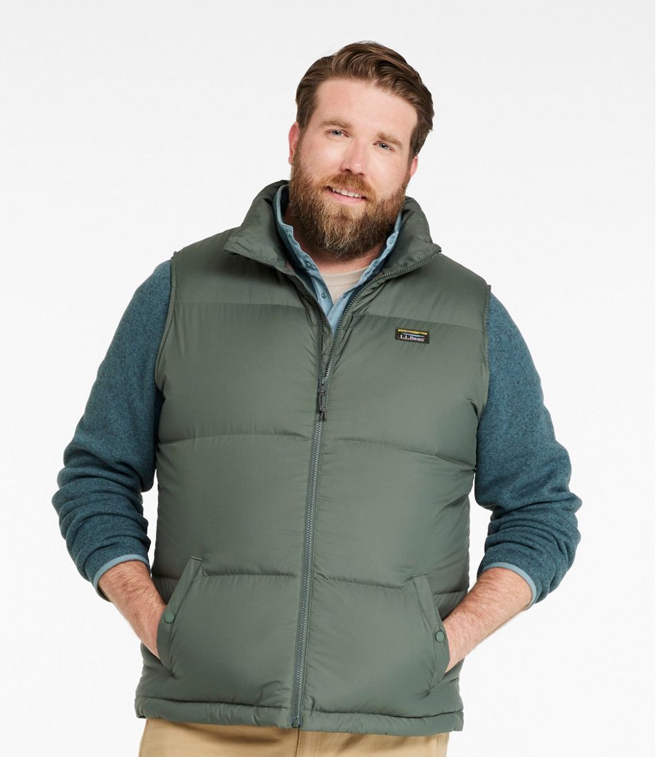 L.L.Bean Men's Mountain Classic Down Vest NEW|OUTERWEAR