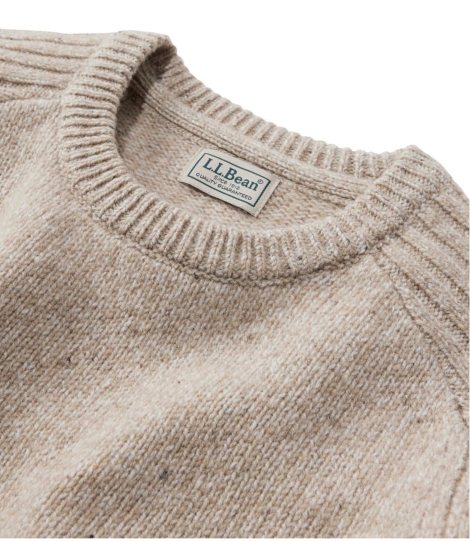 L.L.Bean Men's All Seasons Wool Crewneck Sweater NEW|CLOTHING