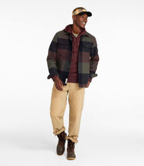 L.L.Bean Men's Signature Wool Workshirt, Plaid NEW|CLOTHING|SALE