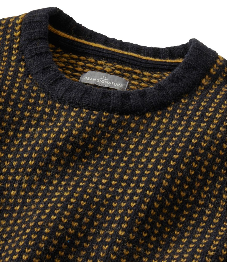 L.L.Bean Men's Signature 1980 Matinicus Rock Sweater, Crewneck NEW|CLOTHING