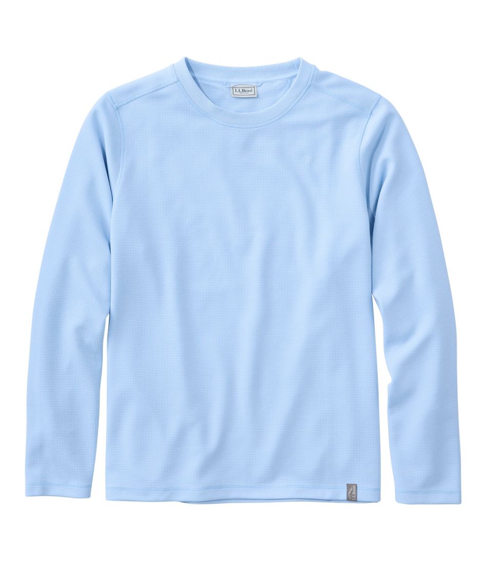 L.L.Bean Men's Mountainside Micro Waffle Crew NEW|CLOTHING