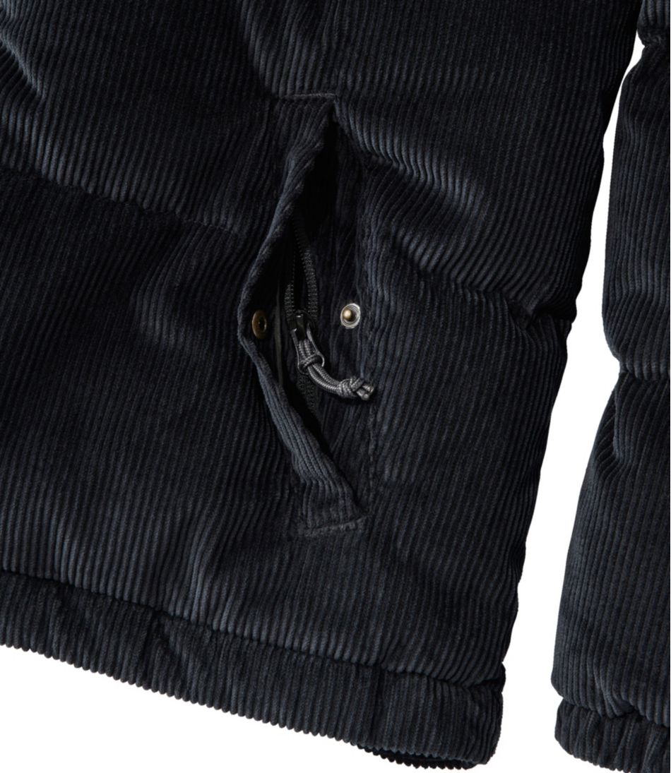 L.L.Bean Men's Mountain Classic Down Jacket, Corduroy NEW|OUTERWEAR