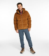 L.L.Bean Men's Mountain Classic Down Jacket, Corduroy NEW|OUTERWEAR