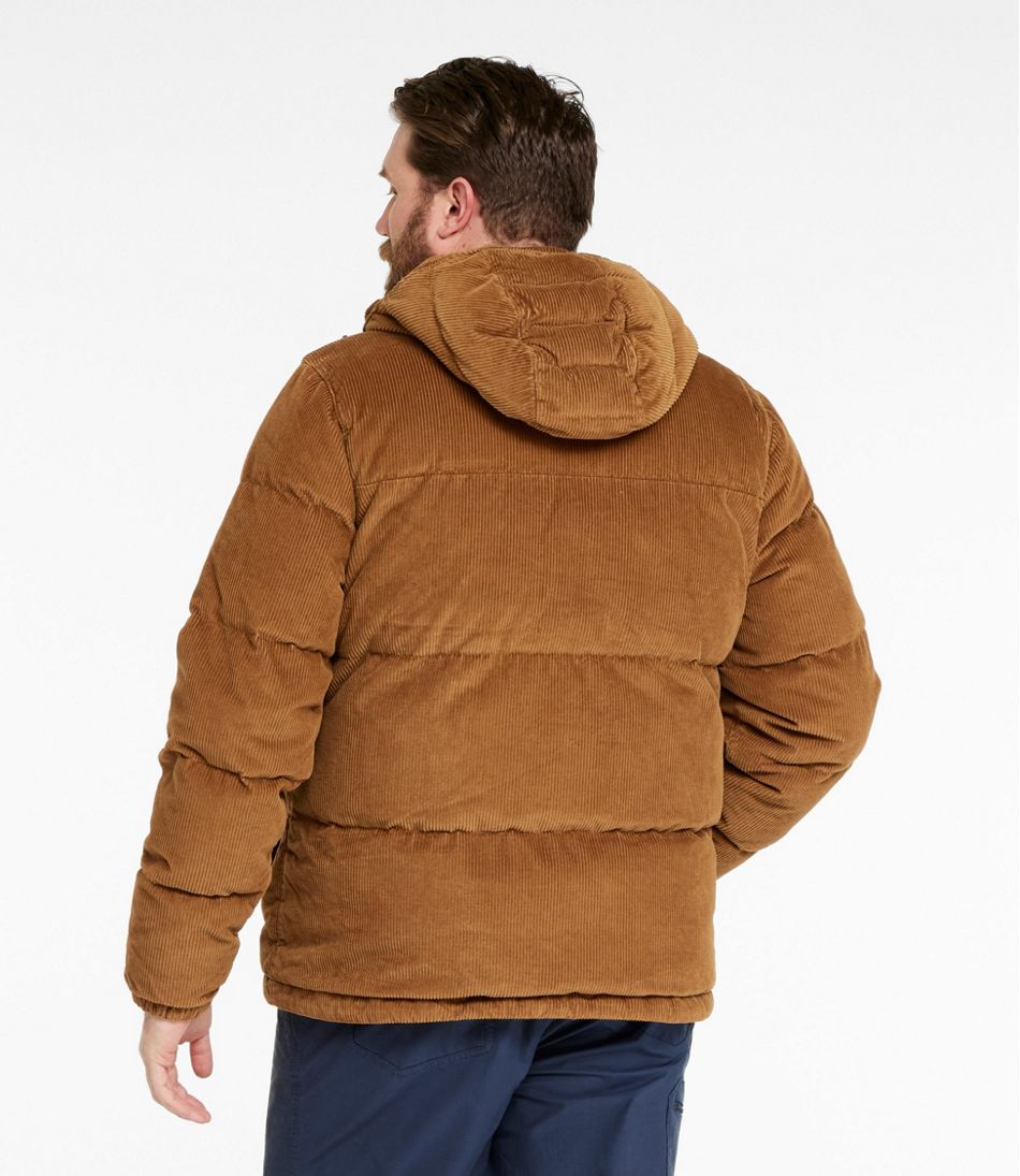 L.L.Bean Men's Mountain Classic Down Jacket, Corduroy NEW|OUTERWEAR