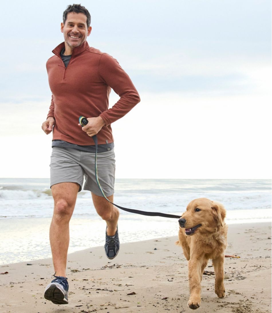 L.L.Bean Men's Mountainside Micro Waffle, 1/4 Zip NEW|CLOTHING