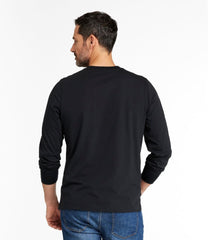 L.L.Bean Men's Signature Northwoods Henley, Long-Sleeve NEW|CLOTHING