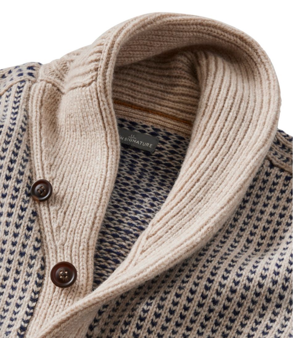 L.L.Bean Men's Signature 1980 Matinicus Rock Sweater, Cardigan NEW|CLOTHING