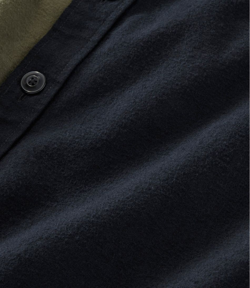 L.L.Bean Men's Signature 1933 Chamois Cloth Shirt, Slim Fit, Mixed Media NEW|CLOTHING