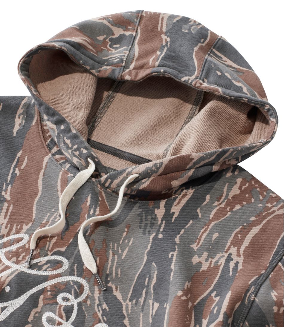 L.L.Bean Men's Signature Camp Hoodie Sweatshirt, Print NEW|CLOTHING