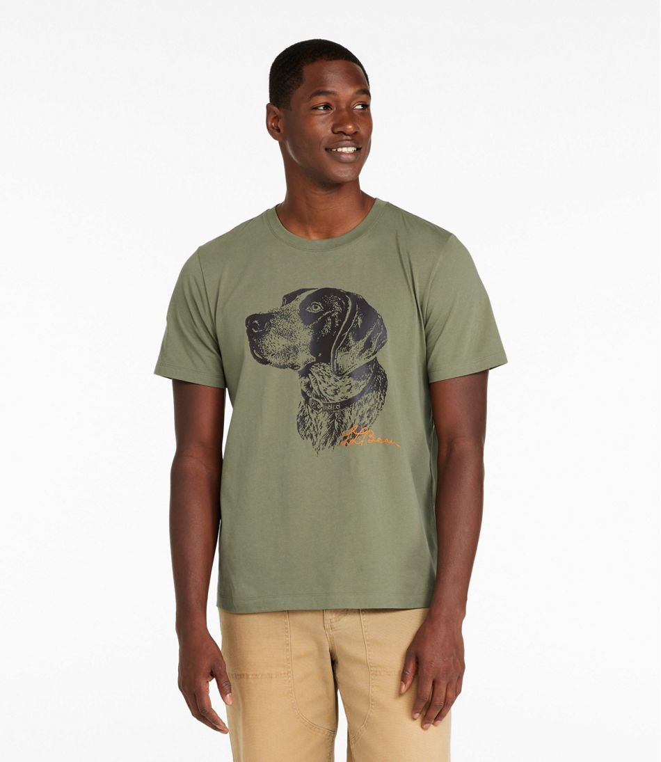 L.L.Bean Men's Signature Northwoods Short-Sleeve Tee, Graphic NEW|CLOTHING