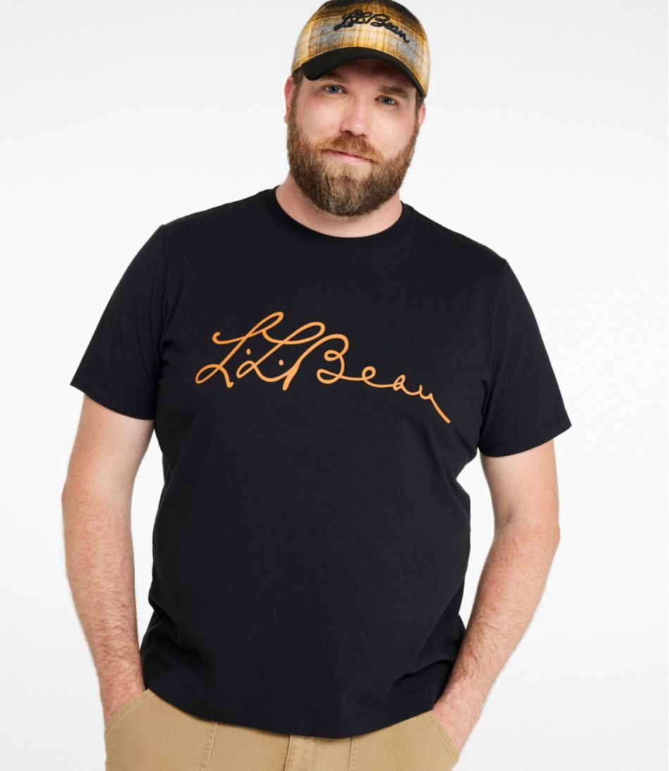 L.L.Bean Men's Signature Northwoods Short-Sleeve Tee, Graphic NEW|CLOTHING