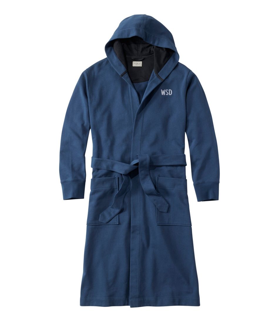 L.L.Bean Men's Mariner Sweatshirt Robe NEW|CLOTHING