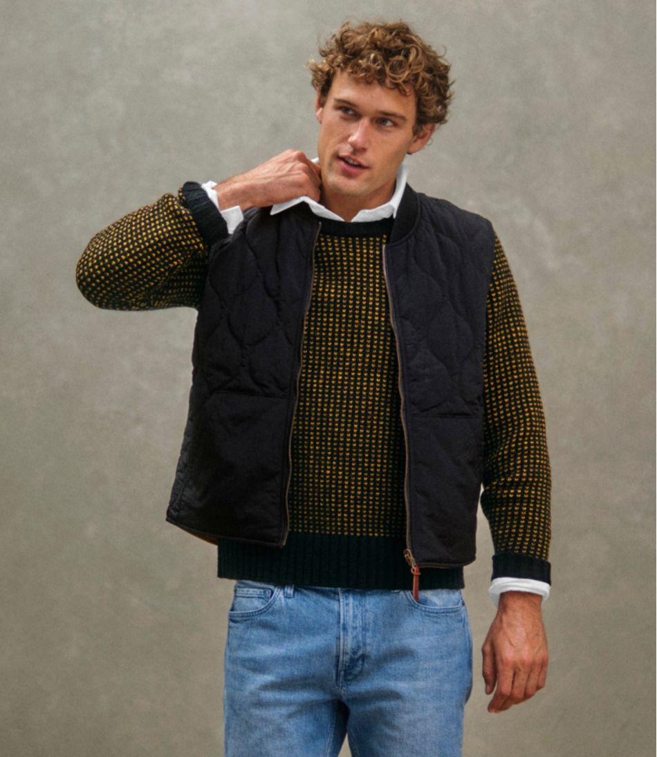 L.L.Bean Men's Signature Reversible Quilted Vest NEW|CLOTHING|OUTERWEAR