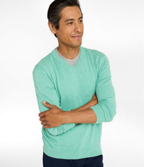 L.L.Bean Men's All Seasons Cotton Blend Sweater, V-Neck NEW|CLOTHING