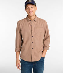 L.L.Bean Men's Sunwashed Oxford Shirt, Slightly Fitted Untucked Fit, Stripe NEW|CLOTHING