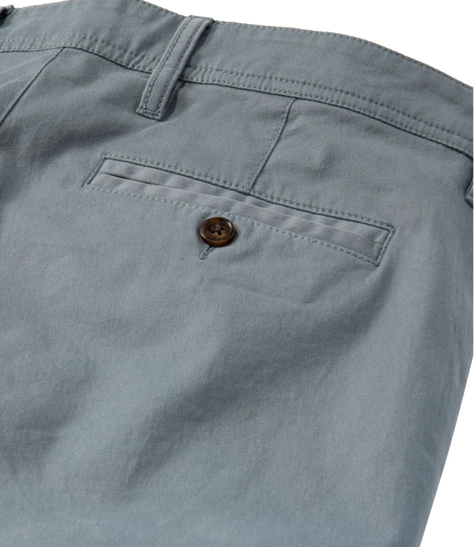 L.L.Bean Men's Sunwashed Khaki Pants, Standard Fit, Straight Leg NEW|CLOTHING