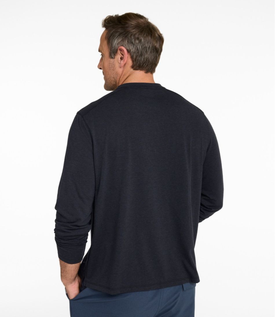 L.L.Bean Men's Multisport Lifestyle Henley, Long-Sleeve NEW|CLOTHING