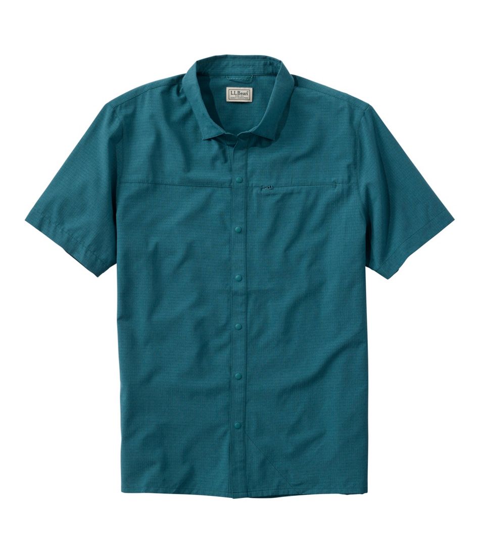 L.L.Bean Men's Ultralight Venture Shirt, Short-Sleeve NEW|CLOTHING