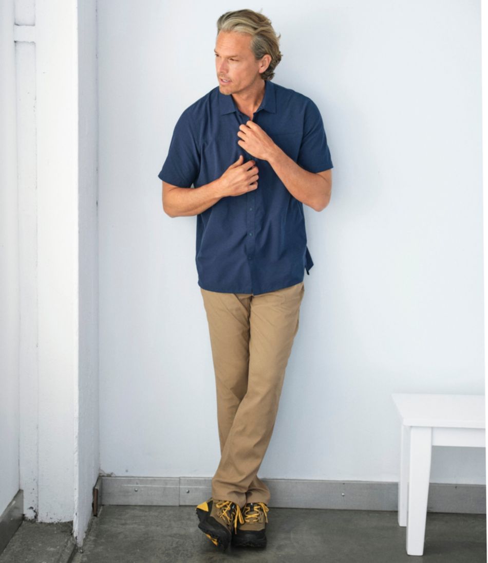 L.L.Bean Men's Ultralight Venture Shirt, Short-Sleeve NEW|CLOTHING
