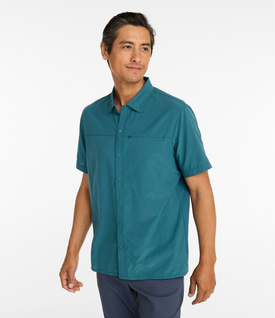 L.L.Bean Men's Ultralight Venture Shirt, Short-Sleeve NEW|CLOTHING